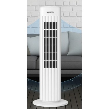 Genel Trend Zone Ktf-258w Kule Tipi Vantilatör Beyaz Fiyatı