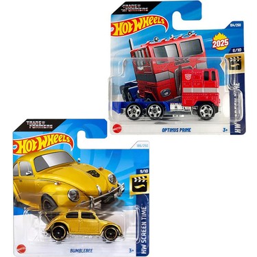 Hot Wheels 2 Araç Set Transformers Bumblebee & Optimus Fiyatı