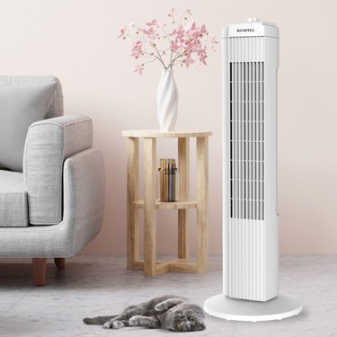 KTF-258W Kule Tipi Vantilatör Beyaz