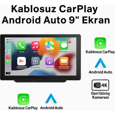 Kablosuz Apple Carplay & Android Auto Uyumlu 9 Dokunmatik Fiyatı
