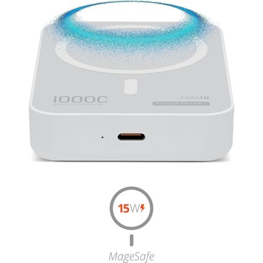 15W Samsung Galaxy Z Flip Ileuyumlu Magsafe Destekli Beyaz Fiyatı