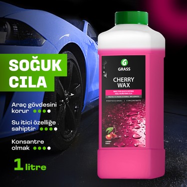Hızlı Parlatıcı Oto Wax Cherry 1000ML – Su Itici, Anında Fiyatı
