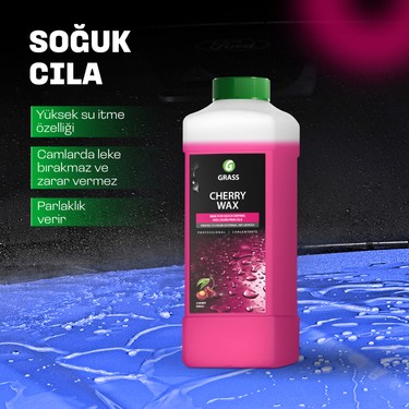 Hızlı Parlatıcı Oto Wax Cherry 1000ML – Su Itici, Anında Fiyatı