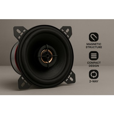 Bm Audıo 300Watt 10cm 2Yollu Kapı & Göğüslük Tipi Tweeter'lı Fiyatı
