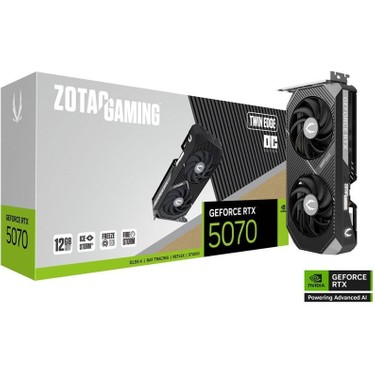 Zotac Geforce Rtx 5070 Gamıng Twın Edge Oc 12GB Gddr7 192BIT Fiyatı