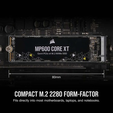 Corsaır MP600 Core Xt 1tb Gen4 Pcıe X4 Nvme M.2 SSD Fiyatı