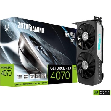 Zotac Geforce Rtx 4070 Twın Edge Oc 12GB Gddr6 192BIT Dlss 3 Fiyatı
