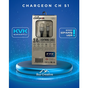 Kvk Garantili Chargeon Yeni Nesil Usb‑c To Lightning Usb‑c Fiyatı