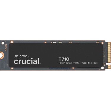 【新品】Crucial T710 4TB Gen5 ハイエンド SSD Crucial T710 4tb Pcıe Gen5 Nvme M.2 SSD (14500-13800 Mbs) Fiyatı
