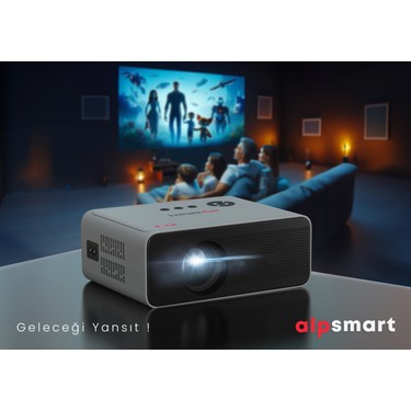 Alpsmart AS-585 Android 11 Led Projeksiyon Cihazı Fiyatı