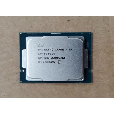 Intel Core I3-10100T 3 Ghz LGA1200 6 MB Cache 35 W Işlemci Fiyatı
