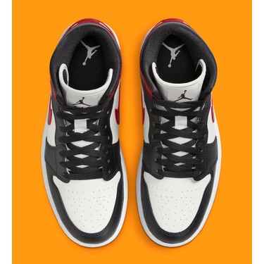 Nike Air Jordan 1 Mid Gym Red Off Noir Limited Basketbol Fiyatı