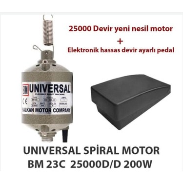 Universal Spiral Freze Motoru 25.000 Devir Fiyatı