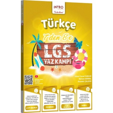 7 Den 8 E Lgs Türkçe Yaz Kampı Intro Yayınları Kitabı ve Fiyatı