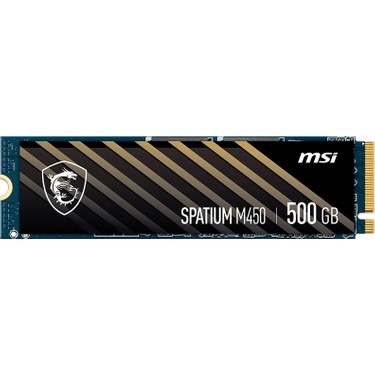 内蔵型SSD MSI SPATIUM M450 500GB SSD MSI Spatium M450 PCIe 4.0 NVMe M.2 500GB 3600/3000MB/s M.2 Fiyatı