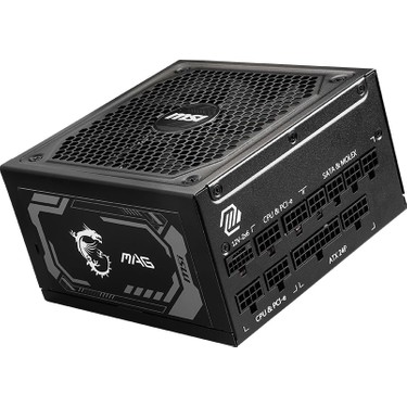 MSI MAG A1250GL PCIE5 1250W 80+ Gold PCIe5.0 Tam Modüler Güç Fiyatı