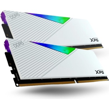 XPG Lancer RGB 64GB (2x32GB) DDR5 6000MHz CL30 Beyaz Bellek Fiyatı