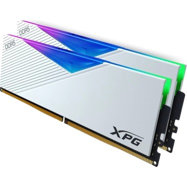 XPG Lancer Beyaz RGB DDR5-6000Mhz CL30 64GB (2x32GB) Dual Fiyatı