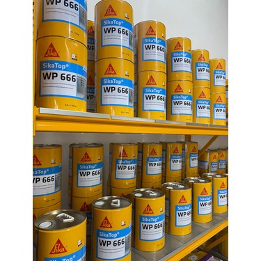 Sikatop Wp 666 Çimento ve Akrilik Esaslı, Tam Esnek Su Fiyatı