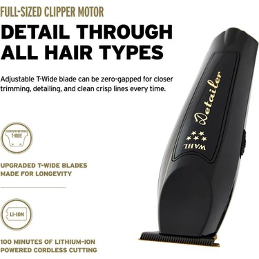 Belirtilmemiş WAHL Magic Clip Kablosuz Tıraş Makinesi Siyah Fiyatı