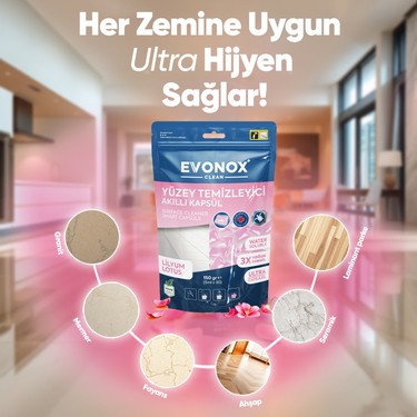 ÉCLAT Botanical aircolor foam Evonox Clean Yüzey Temizleyici Akıllı Kapsül Lilyum&lotus Fiyatı