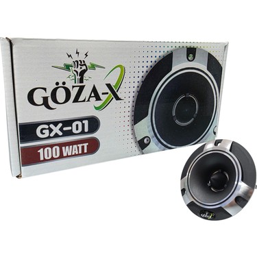 Göza-X Gx-01 10 cm Dom Tiz 1 Takım2 Adet 100W 50 Rms Fiyatı