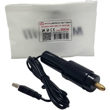 Powermaster PM-5504 Hassas USB Mini Drill El Matkabı Fiyatı