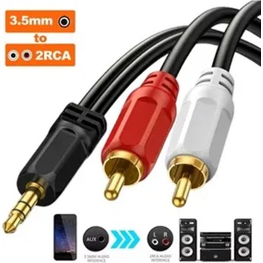 Derwell 1.8 Metre 1.8mt Stereo Lale Kablo Ses Sistemi Fiyatı