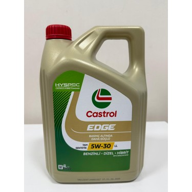 Castrol Edge 5W-30 Ll 4 Lt Motor Yağı (2025ÜRETIM) Fiyatı