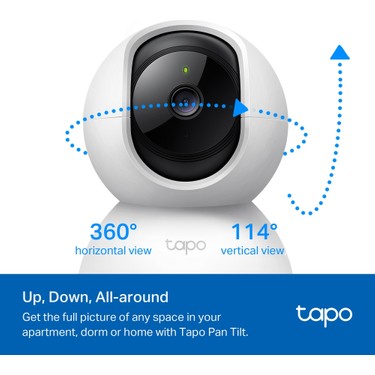 TP-Link Tapo C200 | Akıllı Wi-Fi Güvenlik Kamerası | 1080P Fiyatı