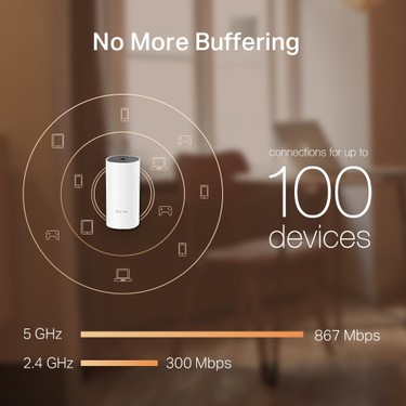 TP-Link Deco M4 (2-Pack) | Wi-Fi 5 Mesh Sistemi | AC1200 Fiyatı