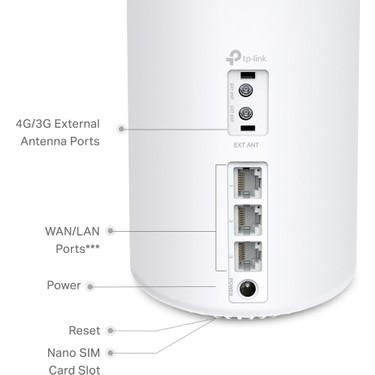 TP-Link Deco X50-4G(1-pack) Wi-Fi 6 Mesh 4G+ Router | Fiyatı