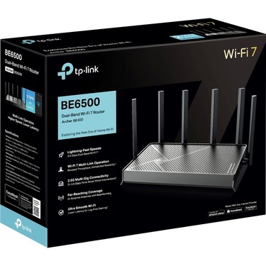 TP-Link Archer BE400 | Dual-Band Wi-Fi 7 Router | Fiber Fiyatı
