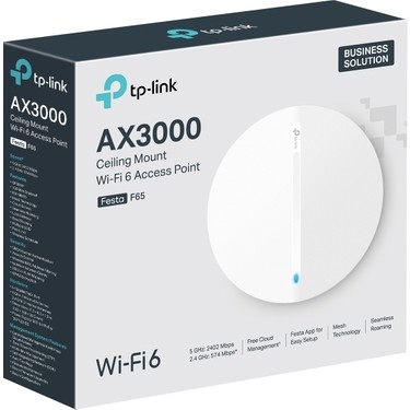Tp-Link Festa F65 AX3000MBPS 1 Gigabit Port Dual-Band Wi-Fi Fiyatı