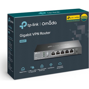 TP-Link ER605 Gigabit Multi-Wan Omada Sdn Vpn Router Fiyatı