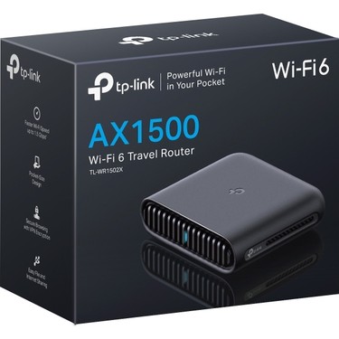 TP-Link TL-WR1502X | All-in-One Taşınabilir Wi-Fi 6 Router | Fiyatı