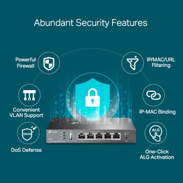 TP-Link ER605 Gigabit Multi-Wan Omada Sdn Vpn Router Fiyatı