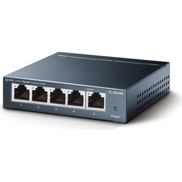 TP-Link TL-SG105 5 Port 10-100-1000 Mbps Switch Çelik Kasa Fiyatı