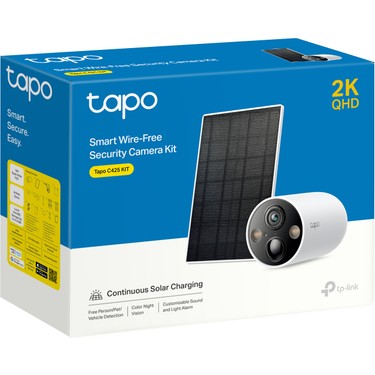 TP-Link Tapo C425 KIT | Kablosuz Bataryalı Güvenlik Kamerası Fiyatı