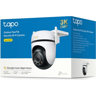 TP-Link Tapo C530WS | Dış Mekan Wi-Fi Güvenlik Kamerası | 3K Fiyatı