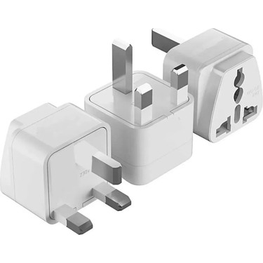anglo　&　company　PR493 Derwell Universal 3 Pin G Travel Adapter Power Plug Priz Fiyatı