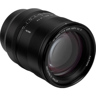 Vıltrox Af 85MM F1.4 Pro Fe Sony E Mount Full Frame Lens Fiyatı