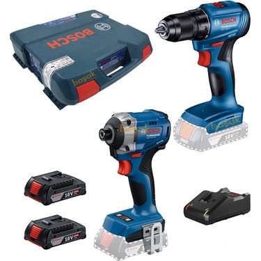 Bosch 2'li Akülü Set Gdr 18V-215+GSR 185-LI 2x2 Ah Fiyatı