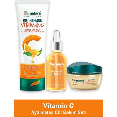 Vitamin C Parlaklık Veren Cilt Bakım Seti| Portakal Özlü | Fiyatı