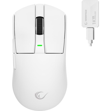 Rampage Zenith Kablosuz Oyuncu Mouse 26000 DPI Beyaz Oyun Fiyatı