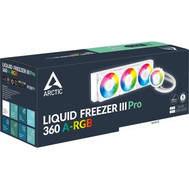 Arctic Liquid Freezer Iıı Pro 360 A-Rgb White Intel / Amd Fiyatı