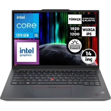Lenovo Thinkpad E14 Gen 5 I5-1335U 16GB 512GB SSD 14 Wuxga Fiyatı