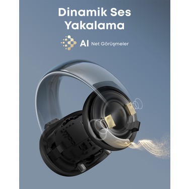 Anker Soundcore AeroClip Bluetooth Kulaklık, 4 Yapay Zeka Fiyatı