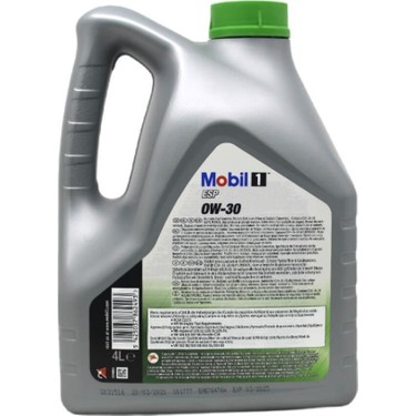 Mobil 1 Esp 0W-30 4 Lt Tam Sentetik Motor Yağı Fiyatı