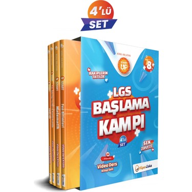 HiperZeka 2025 8. Sınıf LGS Başlama Kampı | Konu Anlatan Kitabı